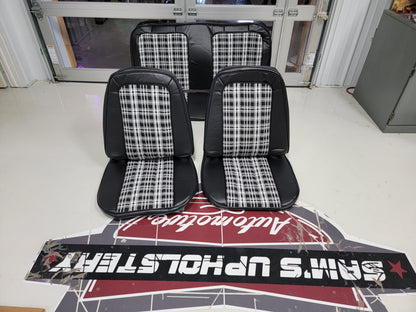 1967-1972 K5 Blazer Set Front Bucket and Rear Bench