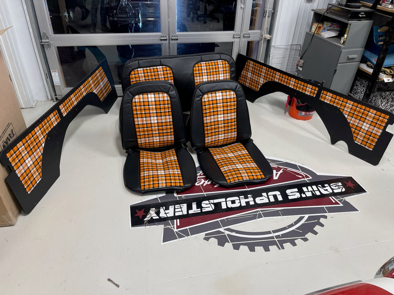 1967-1972 K5 Blazer Set Front Bucket and Rear Bench